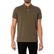 Polo Shirt Korte Mouw Gant Normaal Shield Piqué Poloshirt