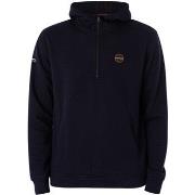 Sweater Napapijri Badge 1/4 Rits Hoodie