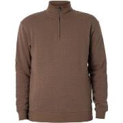 Sweater Jack &amp; Jones Bradley sweatshirt met halve rits