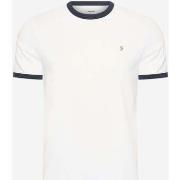 T-shirt Farah Groves reg ringer