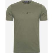 T-shirt Fred Perry Embroidered t-shirt