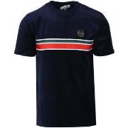 T-shirt Sergio Tacchini Ayme Velour T-Shirt Maritime Blue