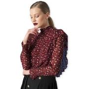 Blouse Minueto Top Agnes - Burgundy