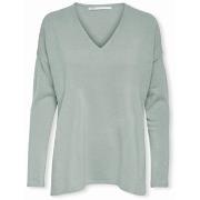 Trui Only Amalia Knit L/S - Aqua Gray