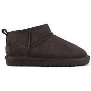 Enkellaarzen Colors of California Short winter boot in suede