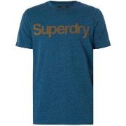 T-shirt Korte Mouw Superdry Klassiek Core Logo T-shirt