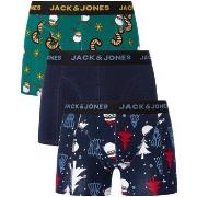 Boxers Jack &amp; Jones Set Van 3 Schattige Kerstkoffertjes