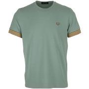 T-shirt Korte Mouw Fred Perry Stripped Cuff