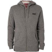 Sweater Superdry Essentiële hoodie met logorits