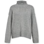 Trui Object Noos Agnes LO Knit - Medium Grey Melange