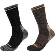 Sportsokken Skechers 2PPK Men Trail Wool Socks