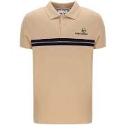 T-shirt Sergio Tacchini New Supermac Polo Shirt Latte/Maritime Blue