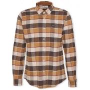 Overhemd Lange Mouw Barbour Shirt Valley Tailored - Brown