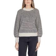 Trui Vila VISOFINA L/S GLITTER STRIPE KNIT TOP/PB 14098217