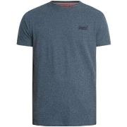 T-shirt Korte Mouw Superdry Essentieel EMB-T-shirt met logo