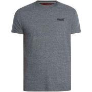 T-shirt Korte Mouw Superdry Essentieel EMB-T-shirt met logo