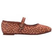 Ballerina's Paez Mary Jane W - Velvet Terracota