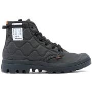 Laarzen Palladium Pampa Re-Quilted - Black