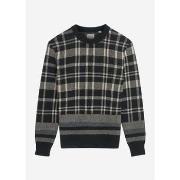 Trui Ben Sherman Tartan jacquard crew