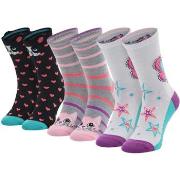 Sportsokken Skechers 3PPK Girls Casual Fancy Unicorn Socks