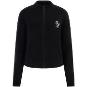 Fleece Jack Guess Ela Full Zip Sweatshirt