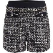 Korte Broek Guess Yvonne Mix Denim Tweed Short