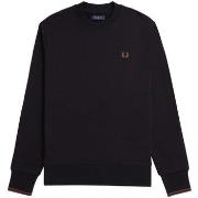 Fleece Jack Fred Perry Fp Crew Neck Sweatshirt