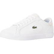 Lage Sneakers Lacoste Powercourt 1121 1 SMA lederen sneakers