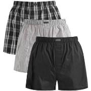 Boxers Calvin Klein Jeans 3 Pack Woven Boxer Black