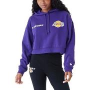 Fleece Jack New-Era Nba Team Logo Crop Hoody Loslak Trpagd