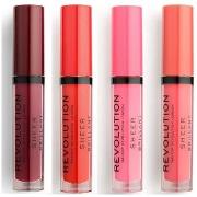 Lipgloss Makeup Revolution Set van 4 Sheer Brilliant Lipglosses - 147 ...