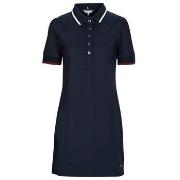 Korte Jurk Tommy Hilfiger REG SPLIT GLB STP POLO DRS SS