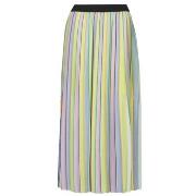 Rok Karl Lagerfeld stripe pleated skirt