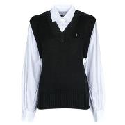 Trui Karl Lagerfeld KNIT VEST W/ POPLIN SHIRT