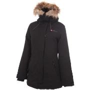 Parka Jas Peak Mountain Parka de ski avec vraie fourrure femme AKAGAN