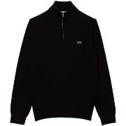 Sweater Lacoste Quarter Zip Knit Sweater Black