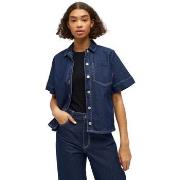 Blouse Object Shirt Gemme - Dark Blue Denim