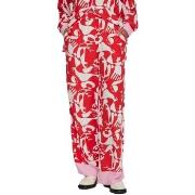 Broeken Vila Pants Kikki Mat - Flame