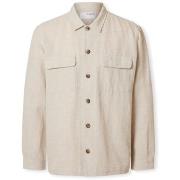 Overhemd Lange Mouw Selected Noos Leroy Sun Shirt - Pure Cashmere