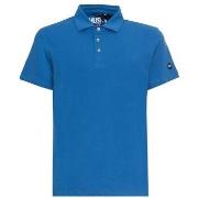 Polo Shirt Korte Mouw Husky hs23beupc34co156-ted-c329-f46 blue