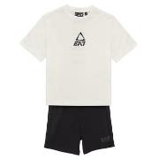 Setjes Emporio Armani EA7 TRAIN LOGO SERIES BOY KIT TEE-SHORTS FREE