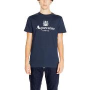 Polo Shirt Lange Mouw Aquascutum ACTIVE COTTON LOGO T-SHIRT AA_SS23_TS...