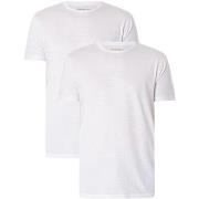 T-shirt Korte Mouw Edwin Set van 2 jersey T-shirts