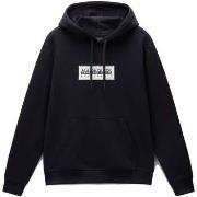 Sweater Napapijri B Box Logo Hoodie Black