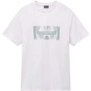 T-shirt Napapijri S Vanni Graphic T-Shirt White