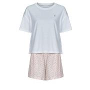 Pyjama's / nachthemden Tommy Hilfiger SS PRT PJ SHORT SET (EXT. SIZE)