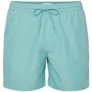 Zwembroek Calvin Klein Jeans Tape Logo Swim Shorts Saltwater Aqua