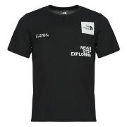 T-shirt Korte Mouw The North Face Mountain Foundation Coordinates