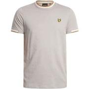 T-shirt Korte Mouw Lyle &amp; Scott Half gekanteld T-shirt