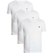 T-shirt Korte Mouw Timberland Set van 3 Dustan Slim-T-shirts